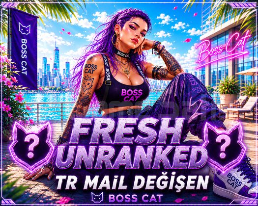 TR +20 LVL UNRANKED - MAİL DEĞİŞEN