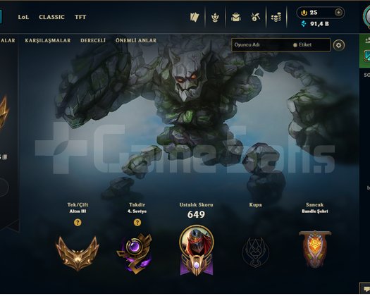 Lol öğrenciden temiz hesap 10 yıllıkemek
