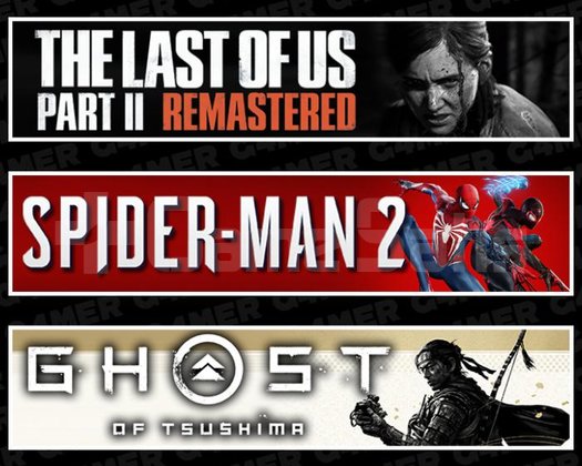The Last Of Us 2 +Spider-Man 2 +Tsushima