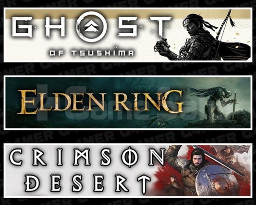 Tsushima +Elden Ring +Crimson Desert