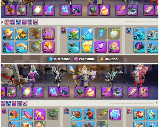 TH17COC |  236 LEVEL | 1162 MADALYA !