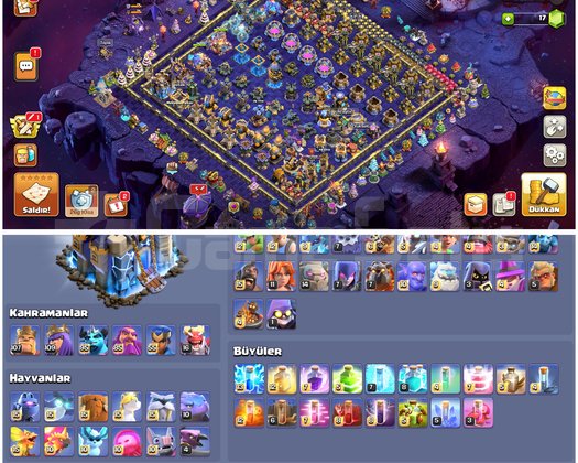 TH18COC |  289 LEVEL | 30 BİN EFSANE