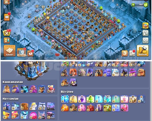 TH18COC |  MAX EKİPMANLI MAX KÖY !!