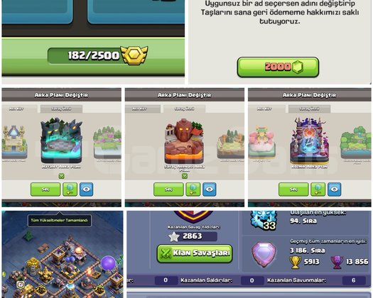 TH18COC |  89 EKİPMANLI MAX KÖY !!