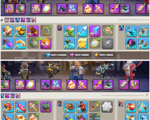 TH18COC |  89 EKİPMANLI MAX KÖY !!