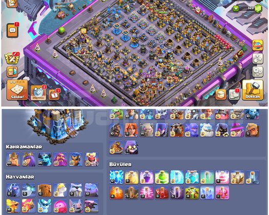 TH18COC |  86 EKİPMANLI MAX KÖY !!