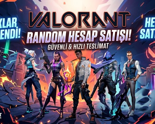 VALORANT 20-100 SKİN ARASI RANDOM HESAP