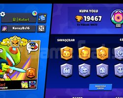 20K brawl stars efsanevi hesap