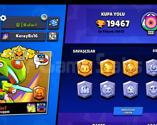 20K brawl stars efsanevi hesap