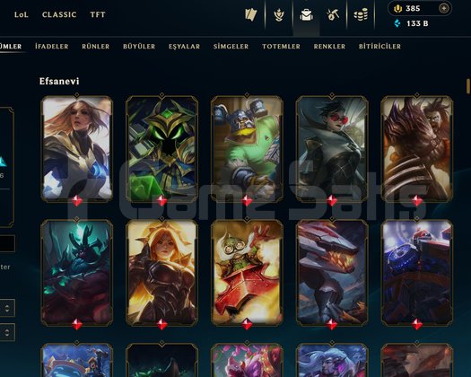 EUW 362 KOSTÜM 173 ŞAMPİYON SİLVER 1