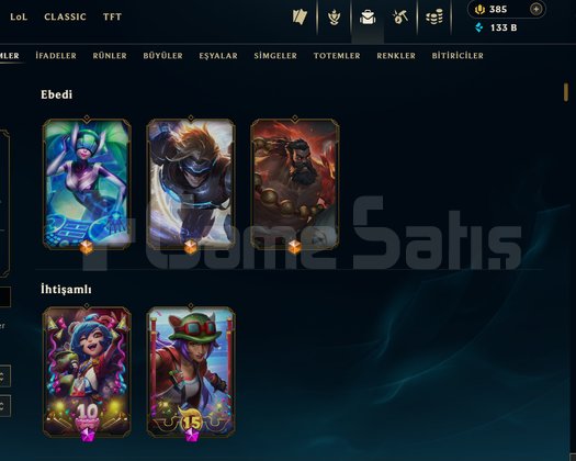 EUW 362 KOSTÜM 173 ŞAMPİYON SİLVER 1