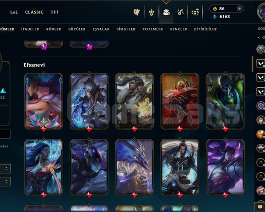 TR MAINLIK LOL VE VALORANT HESAP