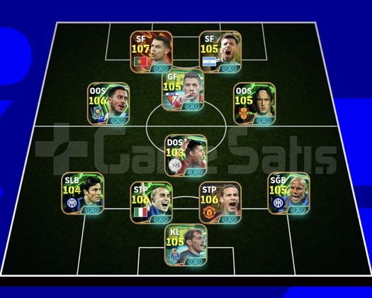KG 3245 5 BOMBACI+RONALDO+HAZARD+FERDİ