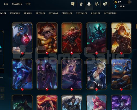 EUW 430 KOSTÜM 173 ŞAMPİYON UNRANKED