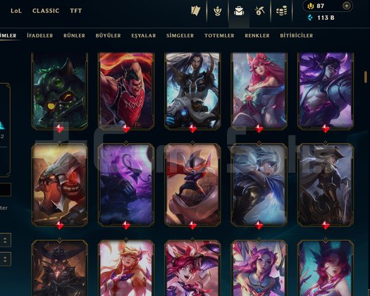 EUW 430 KOSTÜM 173 ŞAMPİYON UNRANKED