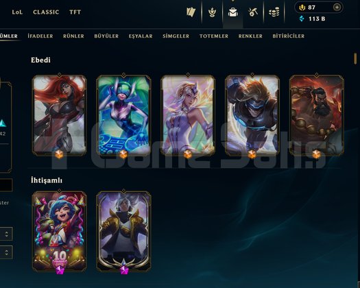 EUW 430 KOSTÜM 173 ŞAMPİYON UNRANKED