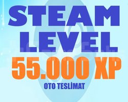 /// STEAM LEVEL BOOST /// 55.000XP+OTO