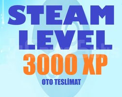 /// STEAM LEVEL BOOST /// 3000XP+OTO