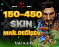 VIP | 150-450 SKİN | MAİL DEĞİŞEN |