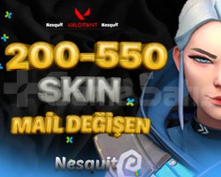 VIP | 200-550 SKİN | MAİL DEĞİŞEN |