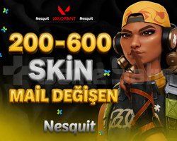 TR | 200-600 SKİN | MAİL DEĞİŞEN |