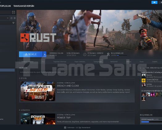 +103 Oyunlu Steam hesabı