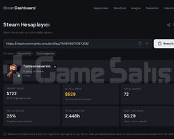 +103 Oyunlu Steam hesabı