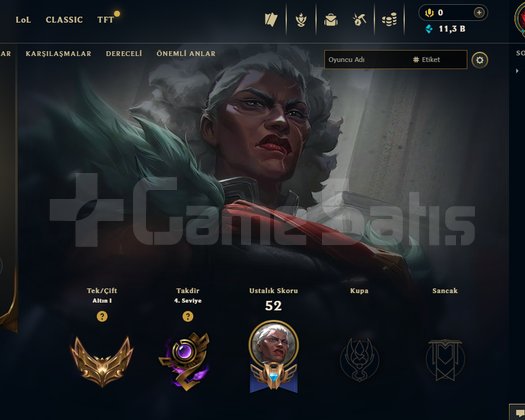 EUW GOLD 1 +30 LP GAİN