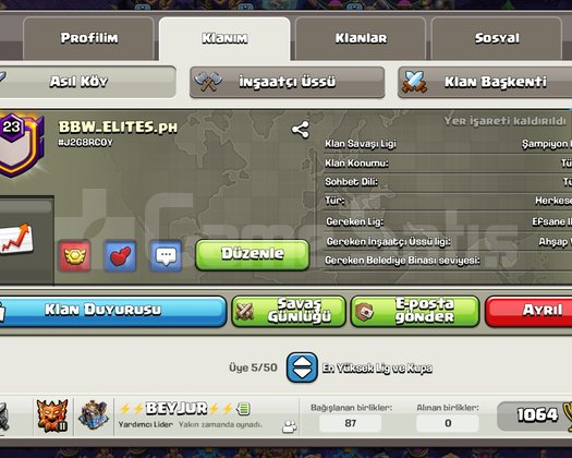 23 LEVEL, ŞAMPİYON 3 BAŞKENT, MAX!!!