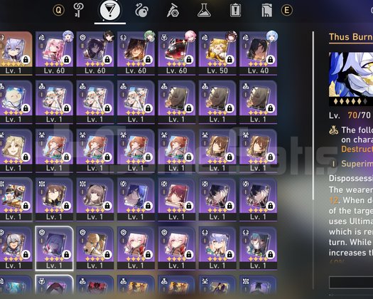 TL 51 I13x5 Phainon+LC-Cerydra