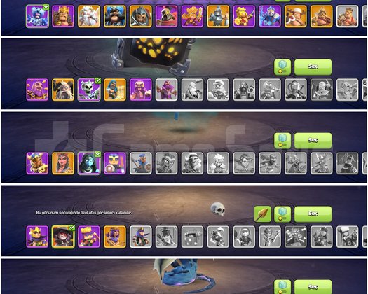 TH18COC |  97 EKİPMANLI NOKTA MAX KÖ
