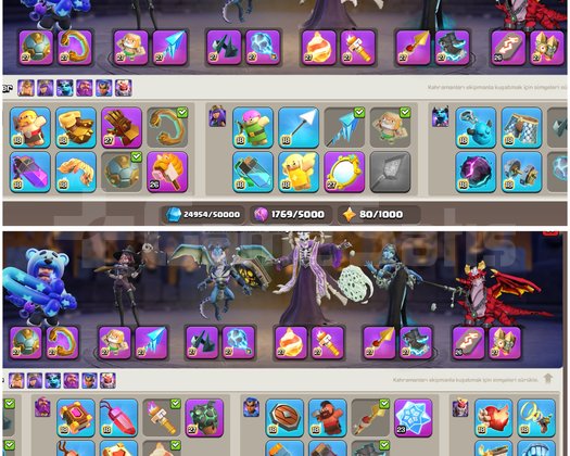 TH18COC |  97 EKİPMANLI NOKTA MAX KÖ