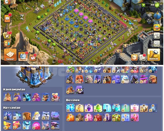TH18COC |  97 EKİPMANLI NOKTA MAX KÖ