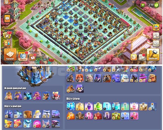 TH18COC |  84 EKİPMAN MAX ! KÖY NERD