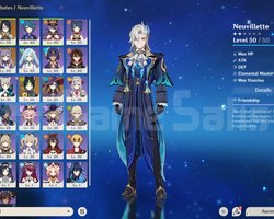 AR 34 EU Neuvillette + Xianyun + Gaming