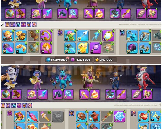 TH18COC |  HARİKA EKİPMANLI HARİKA KÖ