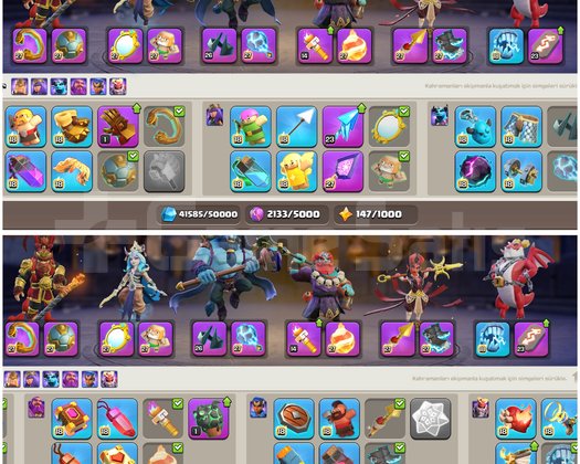 TH18COC |  308 LEVEL ! MAX KÖY !!