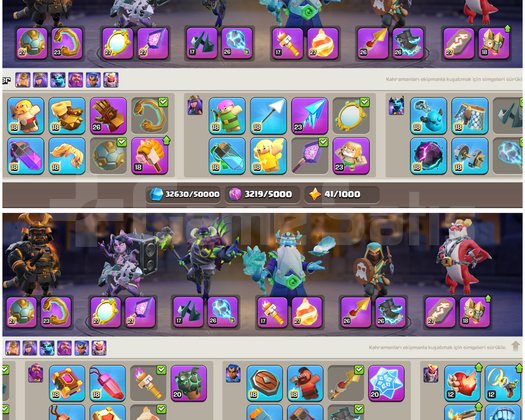 TH18COC | 336 LEVEL | ÖZEL AĞAÇLAR DOL