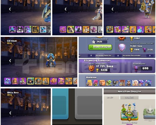 TH18COC |  85 EKİPMAN | UFAK EKSİKLE