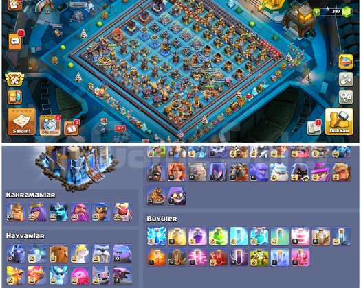 TH18COC |  85 EKİPMAN | UFAK EKSİKLE