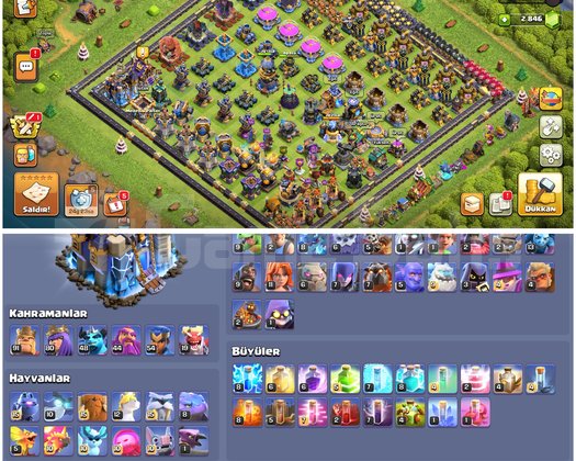 TH18COC | İSİM HAKLI + MAX DUVARLI KÖY