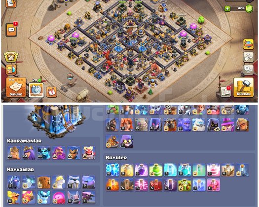 TH18COC |  UFAK EKSİKLER HARİÇ MAX KÖ