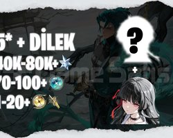 EU | UL35+ Chisa + 5* + 50K+ Astrite