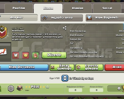 Kaçmaz  10 Seviye Clan