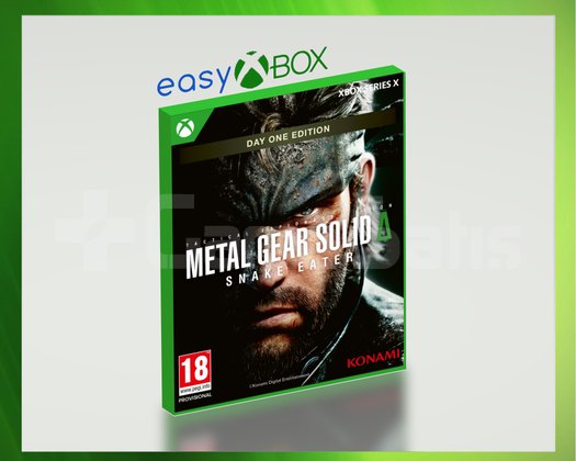 Metal Gear Solid Snake Eater - XBOX