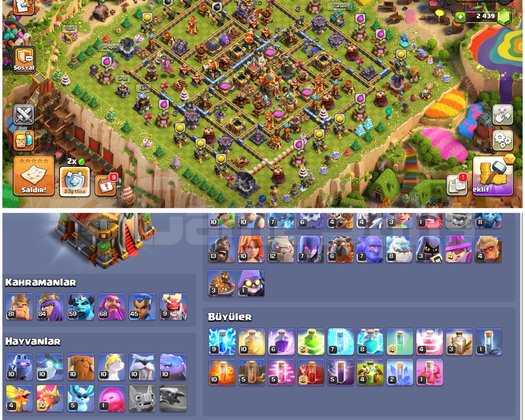 TH16COC |  218 LVL | DUVAR HARİÇ MAX