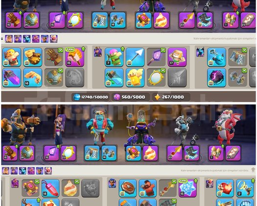 TH17COC |  BOL KOSTÜM + 965 LİG MADAL