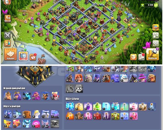 TH17COC |  215 LEVEL | 1073 MADALYA !