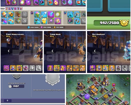 TH16COC | DUVAR HARİÇ MAX + 942 MADLYA