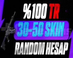 100 TR |ULTRA| 30-50 SKİN GARANTİLİ